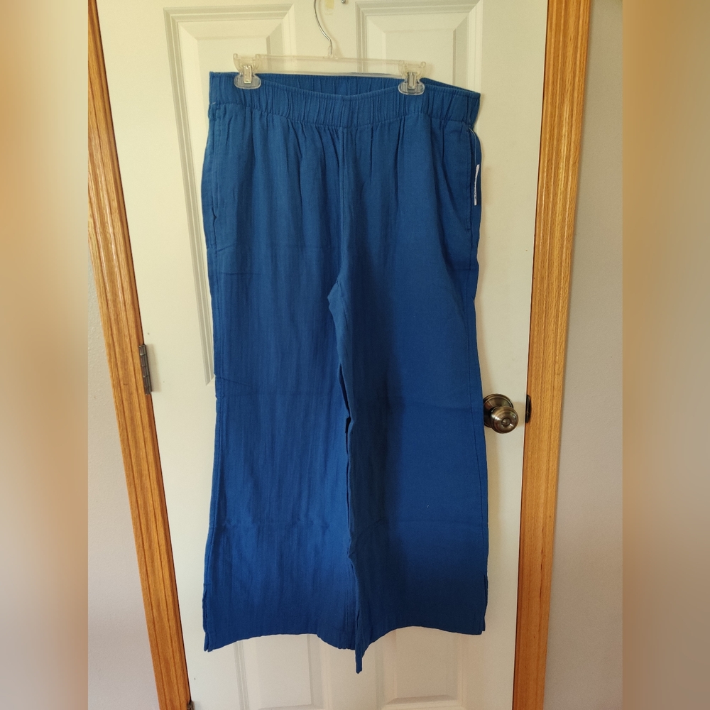 Old Navy Blue Wide Leg Pants
